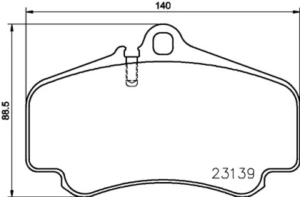 Запчасти для ТО HELLA PAGID для PORSCHE 911 Кабриолет (997) 3.8 Carrera 4S