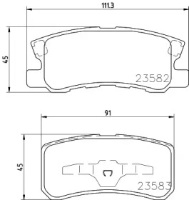 Дополнительные работы HELLA PAGID для JEEP COMPASS (MK49) 2.0