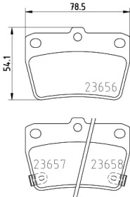 Запчасти для ТО HELLA PAGID для CHERY TIGGO 3 2.0 Привод на все колеса