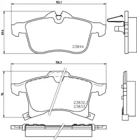 Дополнительные работы HELLA PAGID для CHEVROLET VIVA 1.8