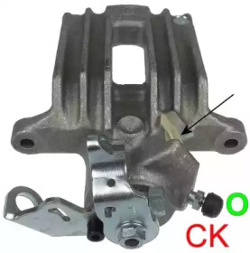 Суппорт диского колесного тормозного механизма / -держатель HELLA PAGID для VW POLO (6N2) 1.4 16V