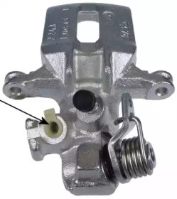 Суппорт диского колесного тормозного механизма / -держатель HELLA PAGID для HONDA CIVIC VI Hatchback (EJ, EK) 1.4 i (EJ9)