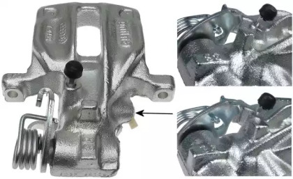 Суппорт диского колесного тормозного механизма HELLA PAGID для VW GOLF II (19E, 1G1) 1.8 GTI 16V