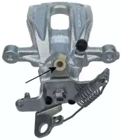 Суппорт диского колесного тормозного механизма / -держатель HELLA PAGID для FORD MONDEO III (B5Y) 2.2 TDCi