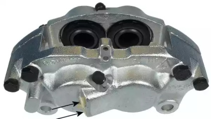 Суппорт диского колесного тормозного механизма HELLA PAGID для MERCEDES-BENZ T1 автобус (602) 310 D 2.9