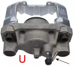 Суппорт диского колесного тормозного механизма HELLA PAGID для PEUGEOT 205 I (741A/C) 1.7 Diesel