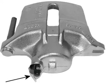 Суппорт диского колесного тормозного механизма HELLA PAGID для NISSAN KUBISTAR (X76) 1.5 dCi