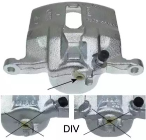 Суппорт диского колесного тормозного механизма HELLA PAGID для HONDA NSX Кабриолет (NA) 3.0 24V Vtec Automatic