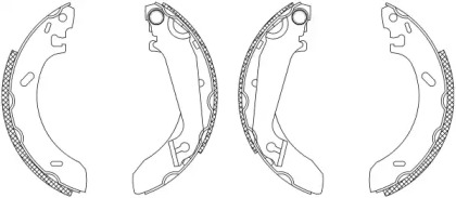 Запчасти для ТО HELLA PAGID для FORD ESCORT VII Turnier (GAL, ANL) 1.6 i 16V