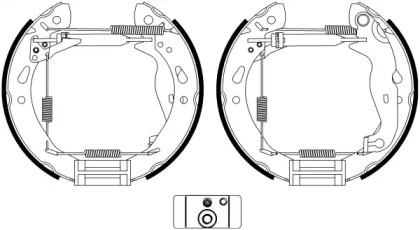 Тормозная колодка / накладка HELLA PAGID для FORD FIESTA VI Van 1.4 TDCi