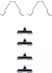 Дисковой тормозной механизм HELLA PAGID для MAZDA 626 IV Hatchback (GE) 2.0 i