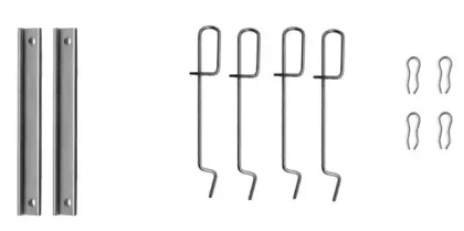 Дисковой тормозной механизм HELLA PAGID для PEUGEOT 305 II Break (581E) 1.9 Diesel