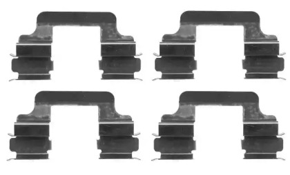 Дисковой тормозной механизм HELLA PAGID для VW TRANSPORTER VI c бортовой платформой/ходовая часть (SFD, SFE 2.0 TDI