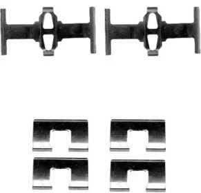 Дисковой тормозной механизм HELLA PAGID для HONDA CIVIC VII Hatchback (EU, EP, EV) 2.0 Type-R