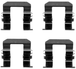 Дисковой тормозной механизм HELLA PAGID для CHEVROLET EQUINOX 3.4