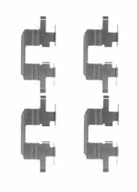 Дисковой тормозной механизм HELLA PAGID для SUBARU IMPREZA седан (GD) 2.0 i AWD