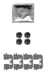 Дисковой тормозной механизм HELLA PAGID для HONDA ACCORD VIII универсал (CW) 2.2 i-DTEC (CW3)