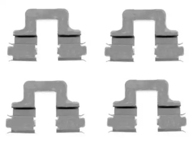 Дисковой тормозной механизм HELLA PAGID для VW CADDY III Variant (2KB, 2KJ, 2CB, 2CJ) 1.6