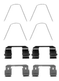 Дисковой тормозной механизм HELLA PAGID для HONDA ACCORD VII Tourer (CM, CN) 2.0 (CM1)