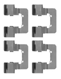 Дисковой тормозной механизм HELLA PAGID для CHEVROLET CRUZE Station Wagon (J308) 1.4