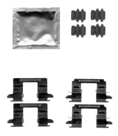Дисковой тормозной механизм HELLA PAGID для NISSAN JUKE (F15) 1.6 DIG-T NISMO RS 4x4
