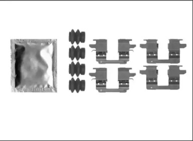 Дисковой тормозной механизм HELLA PAGID для NISSAN JUKE (F15) 1.6 DIG-T 4x4