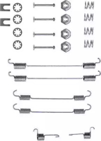 Барабанный тормозной механизм HELLA PAGID для NISSAN KUBISTAR (X76) 1.5 dCi
