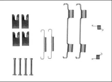 Тормоза HELLA PAGID для LAND ROVER DISCOVERY III (L319) 4.0 V6 4x4