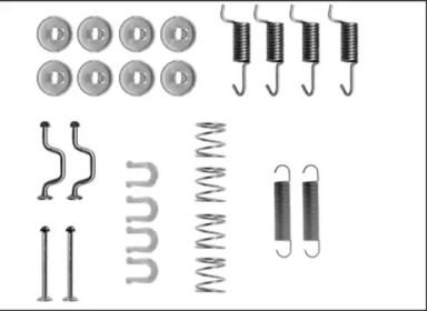 Тормоза HELLA PAGID для LEXUS ES (VCV10_, VZV21_) 300 (MCV10_, VCV10_)