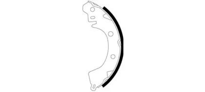 Барабанный тормозной механизм HELLA PAGID для MITSUBISHI CORDIA (A21_A, AB, AC) 1.8 Turbo ECi (A213A)