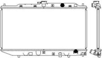 Водяной / масляный радиатор SAKURA для HONDA CIVIC II Shuttle (EE) 1.5 i 16V (EE2)
