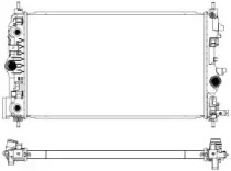 Водяной / масляный радиатор SAKURA для CHEVROLET CRUZE Station Wagon (J308) 1.6