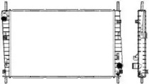 Водяной радиатор SAKURA для FORD MONDEO III (B5Y) 2.5 V6 24V