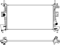 Водяной / масляный радиатор SAKURA для FORD GRAND C-MAX (DXA/CB7, DXA/CEU) 1.6 Ti