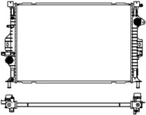 Водяной / масляный радиатор SAKURA для FORD GRAND C-MAX (DXA/CB7, DXA/CEU) 2.0 TDCi
