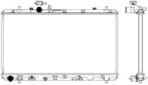 Водяной / масляный радиатор SAKURA для SUZUKI SX4 (EY, GY) 1.6 VVT 4x4 (RW 416)