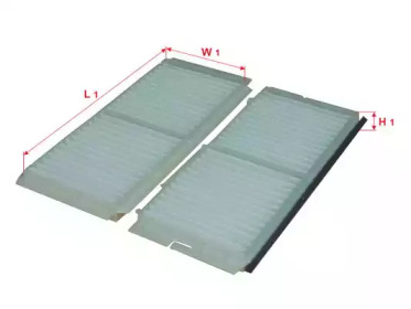 Фильтр салона SAKURA для MAZDA 3 седан (BL) 2.0 MZR