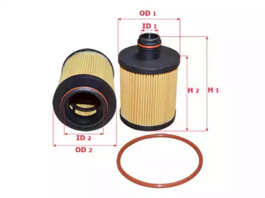 Масляный фильтр SAKURA для ALFA ROMEO 159 (939_) 1.9 JTDM 16V