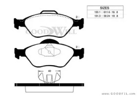 Дополнительные работы GOODWILL для MAZDA 2 (DY) 1.4