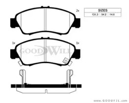 Дополнительные работы GOODWILL для HONDA CIVIC VI седан (EJ, EK) 1.6 VTi (EK4)