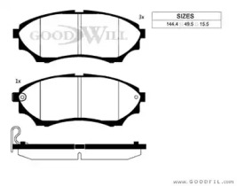 Дополнительные работы GOODWILL для MAZDA BT-50 Пикап (CD, UN) 2.5 MRZ-CD 4x4