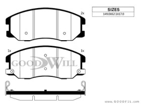 Дополнительные работы GOODWILL для CHEVROLET CAPTIVA (C100, C140) 2.2 D