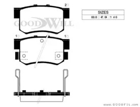 Запчасти для ТО GOODWILL для HONDA SHUTTLE (RA) 2.2 16V (RA1)
