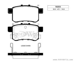 Дополнительные работы GOODWILL для HONDA ACCORD VIII универсал (CW) 2.2 i-DTEC (CW3)