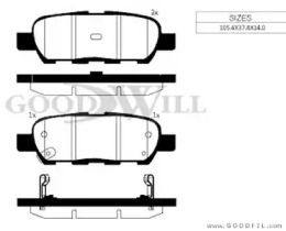 Дополнительные работы GOODWILL для NISSAN TEANA I (J31) 3.5