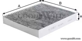 Фильтр салона GOODWILL для FORD MONDEO IV Turnier (BA7) 1.6 Ti