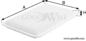 Фильтры GOODWILL для MAZDA 3 (BL) 1.6 MZR