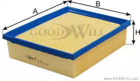 Воздушный фильтр GOODWILL для BMW 3 Compact (E36) 323 ti