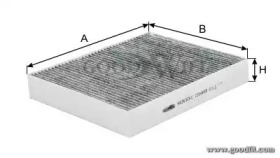 Фильтры GOODWILL для FORD FIESTA V Van 1.4 TDCi