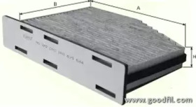 Фильтр салона GOODWILL для VW CADDY III Variant (2KB, 2KJ, 2CB, 2CJ) 1.6